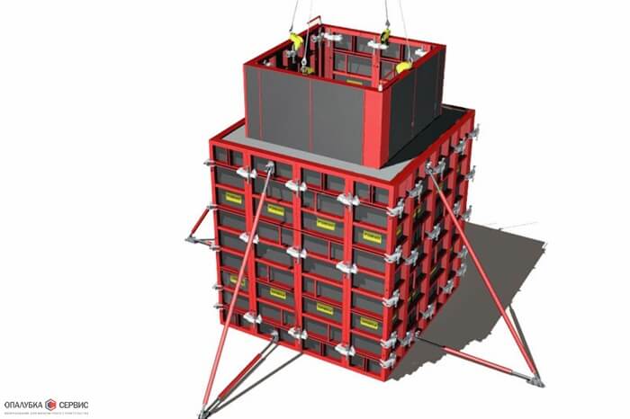 Подкос двухуровневый