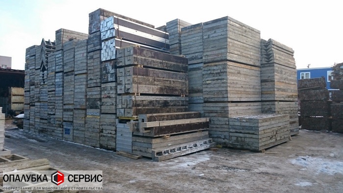 Аренда мелкощитовой опалубки