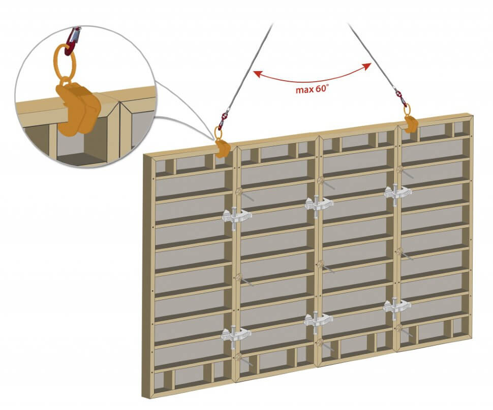 Захват монтажный для опалубки